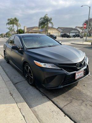 Fully detailed 2020 Toyota Camry