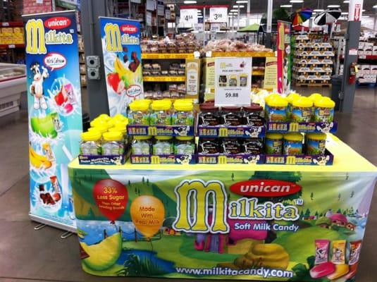 Milkita Candy Roadshow In Sam's club!!