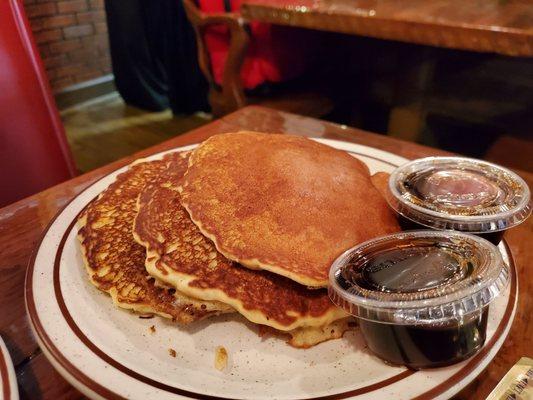 BIG pancakes....great flavor