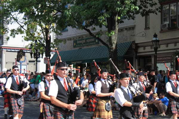 Celtic Classic Showing of Tartans parade