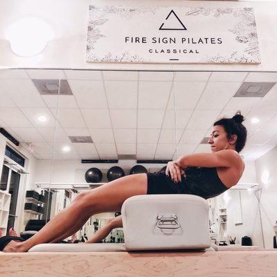 Visit firesignpilates.com to set up for first session