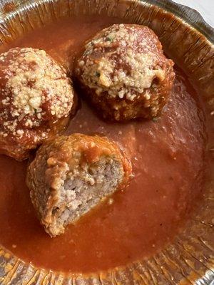 3 Piece Meatballs