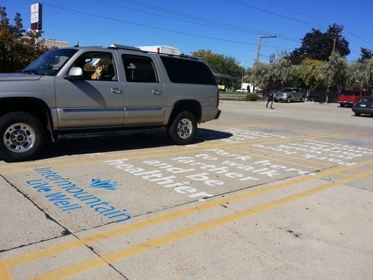 Healthier AND less likely to get a door ding.