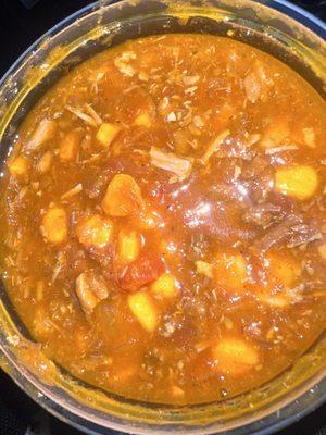 Homemade Brunswick Stew. So damn good!