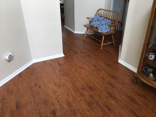 Laminate we did