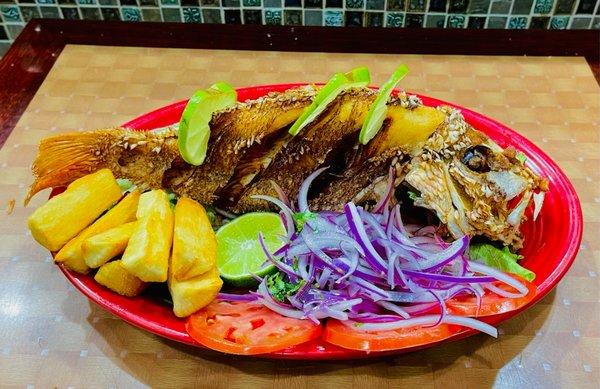 Pargo Frito / Fried Red Snapper