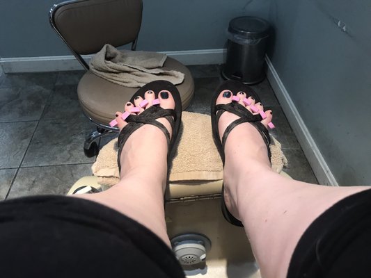 Reg pedicure