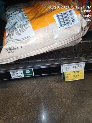 Even after, I informed Whole Foods, they did not remove all bags from the shelf as seen on Aug 9. Several were gone...and consumed???