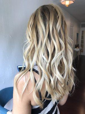 Balayage and baby highlights!