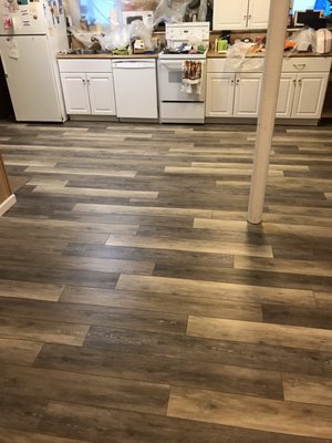 Vinyls floor planks