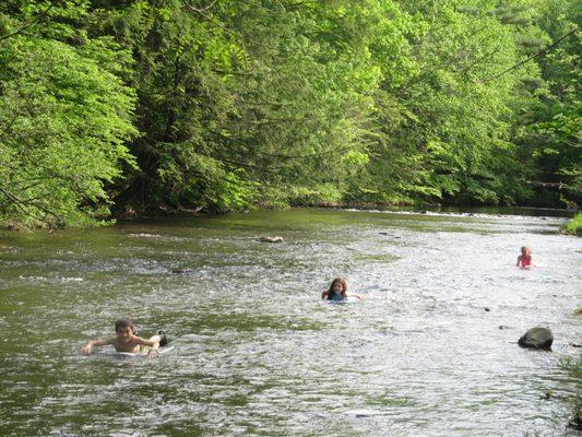 Float in the Creek