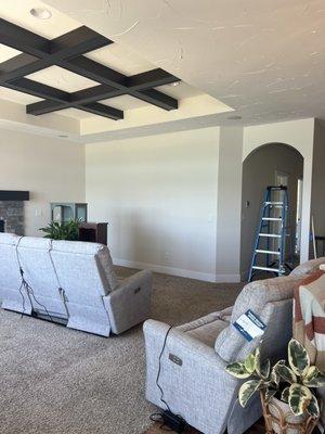 Paint contract in allendale is going great, contact me for a free estimate 616 334-4629.