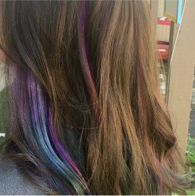 Oil Slick Color