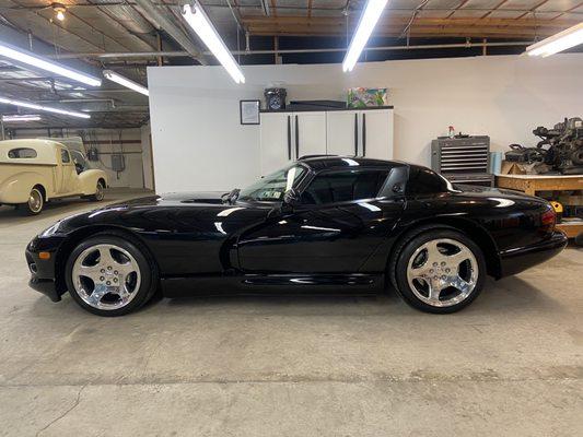 Dodge Viper that was in for a detail and other services!