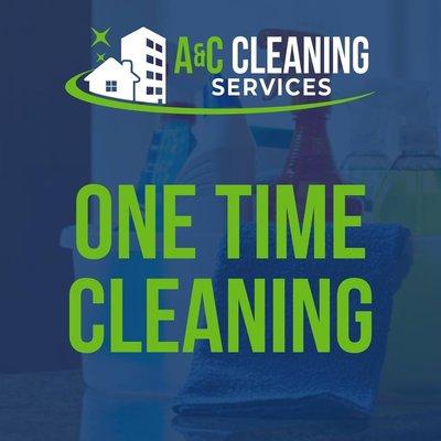 One Time Cleaning Services