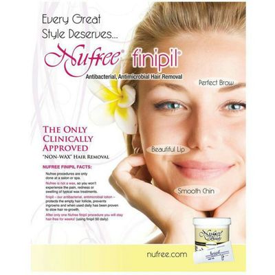 NuFree is a gentle way for hair removal on the most sensitive skin