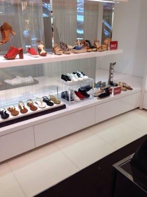 Large selection of shoes