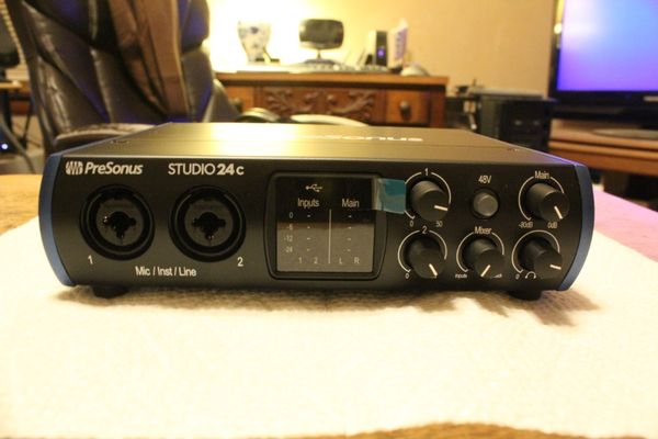 PreSonus 24c Stereo Audio Interface (for Streaming)