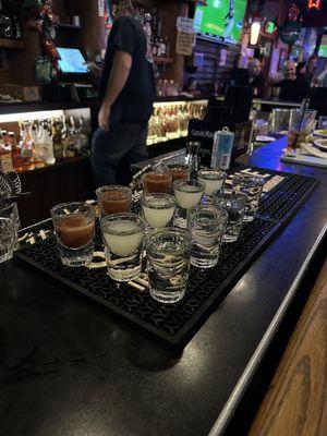 Rooster shots