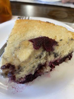 Blackberry cobbler