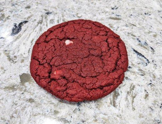 12/16/21 Sweet Virginia's: Red Velvet White Chocolate Chip Cookie