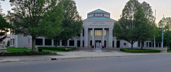 Facade for Coldwater City Hall