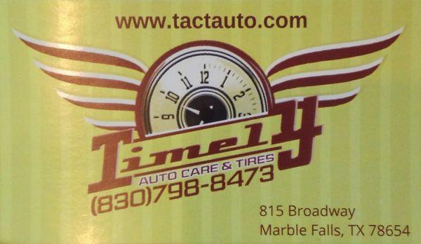 Timely Auto Care & Tire