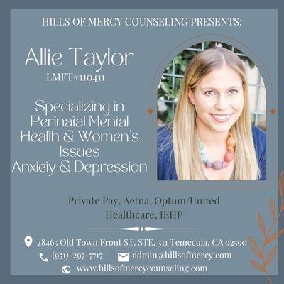 Allie Taylor examines & incorporates all areas of health and wellness to help treat clients in an in-depth holistic way!