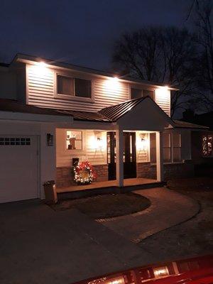 Arlington heights IL 
 Outdoor lighting.