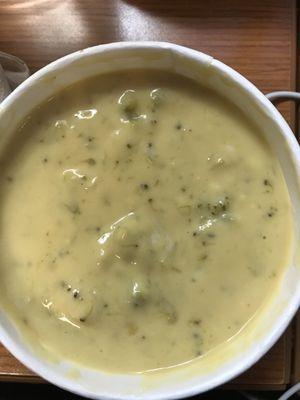 Really good Broccoli Cheddar Soup