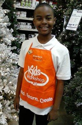 Rain at Home Depot workshop