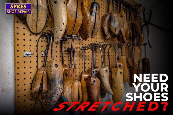 Shoe stretching service