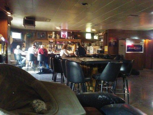 Classic country bar scene