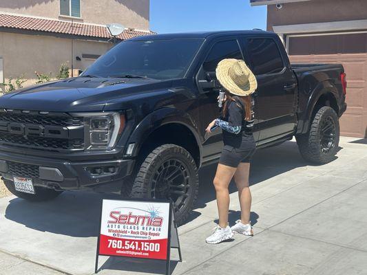 2020 Ford Raptor Ceramic window tint