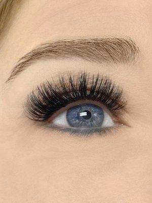 Mega Volume lash extensions