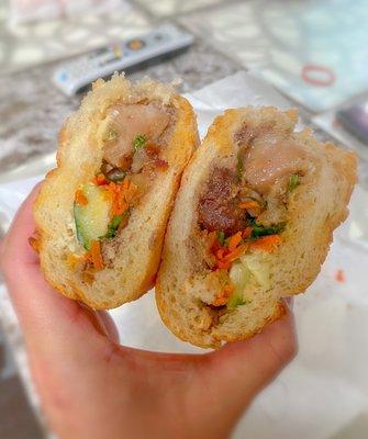 Chicken Banh mi w/ pate