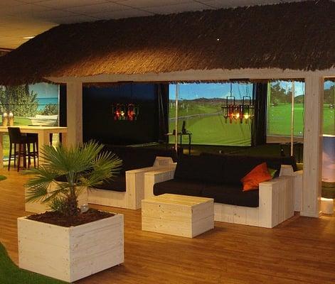 Golf Room, Man Cave, Golf Simulator, Indoor Golf