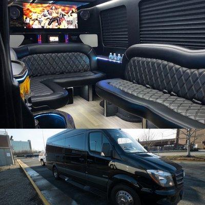 12 passenger sprinter limo