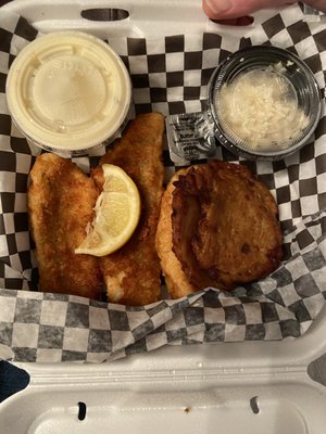 Beer-battered Fish fry