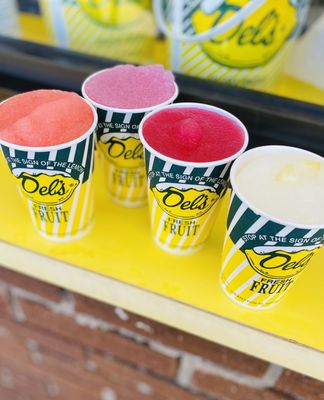 Cherry Lemonade, Watermelon Lemonade, Blood Orange, Lemon. So refreshing!