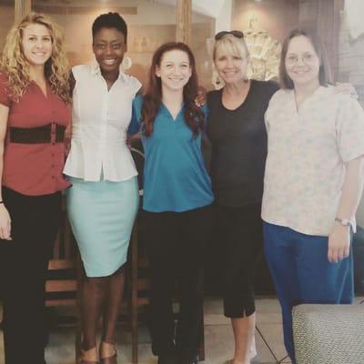 Dr. Myers and the wonderful staff: Cecilia, Carol & Marla at Palmer Center of Natural Healing.