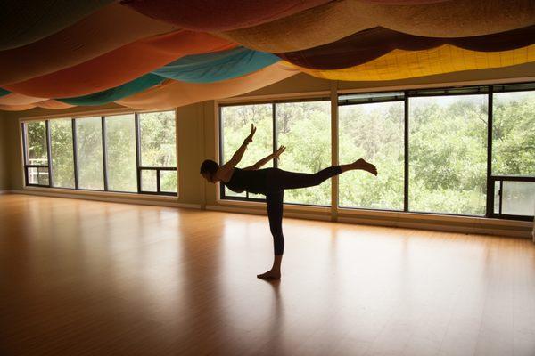 Yoga Studio - beautiful view with Rio Ruidoso below