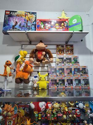 Funko pops and nintendo