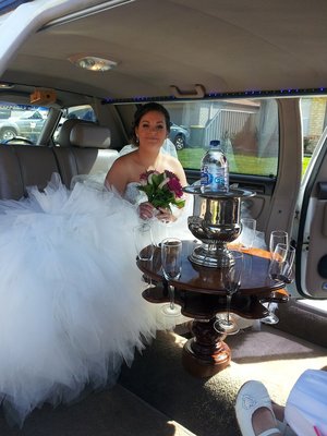 North Miami Limousine provides luxurious wedding transportation