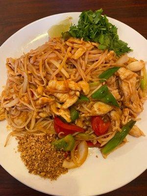 Chicken pad Thai