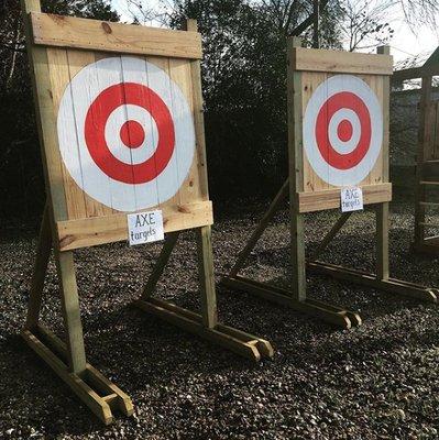 Ax throwing targets!