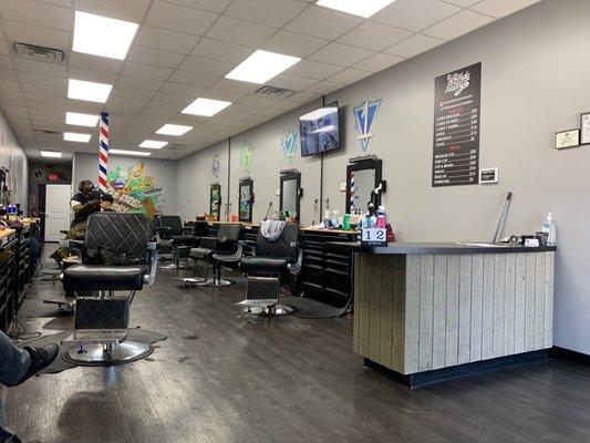 Barber stations