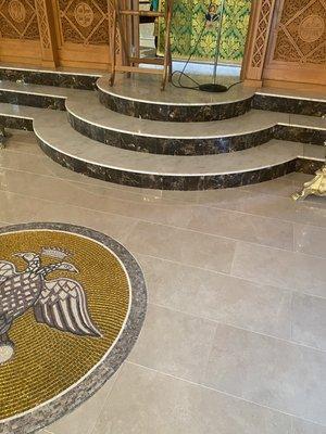 Church flooring design