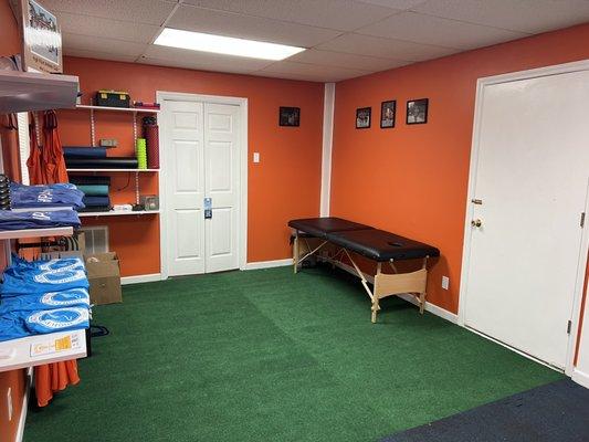 Physical Therapy, recovery, & retail area