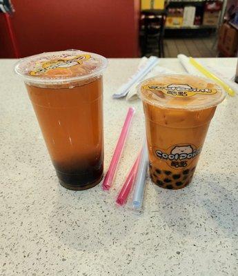 Large Black Tea. 6.48. Small Thai Tea. $5.48.